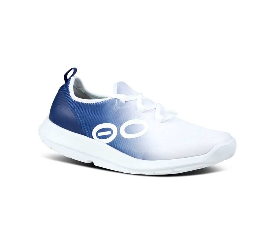 Oofos Men's Oomg Sport Ls Low - Sneakers Navy / White ( TAGRF-2814 )